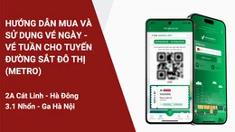 Hà Nội hướng dẫn mua vé tàu Metro qua App