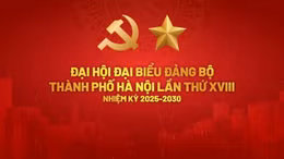 Khai mạc trọng thể Đại hội đại biểu Đảng bộ TP Hà Nội lần thứ XVIII, nhiệm kỳ 2025 - 2030