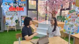 Cô giáo Trần Thị Minh Ngọc, giáo viên dạy Toán, Trường THCS Trần Duy Hưng (Hà Nội) chia sẻ với phóng viên. 