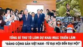 Tổng Bí thư Tô Lâm dự khai mạc triển lãm 'Đảng Cộng sản Việt Nam - Từ Đại hội đến Đại hội'