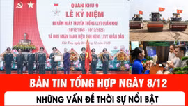 Những vấn đề thời sự nổi bật trong ngày 8/12
