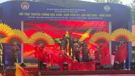 Sôi nổi Hội trại truyền thống học sinh, sinh viên TP Hồ Chí Minh