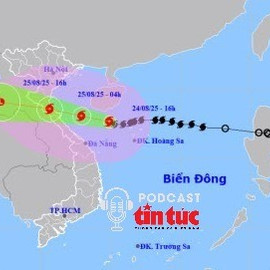 Bão số 5 có cường độ rất mạnh, tương đương bão Yagi năm 2024