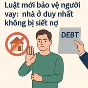 Ngân hàng không được thu giữ 'nhà ở duy nhất' làm tài sản bảo đảm
