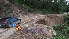 Đèo Khánh Lê thông suốt, cẩn trọng trên Tỉnh lộ 9