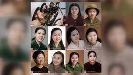 Phục dựng màu di ảnh 10 nữ anh hùng liệt sĩ dân quân Lam Hạ
