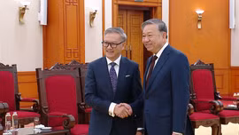 Tổng Bí thư Tô Lâm tiếp Bộ trưởng Ngoại giao Lào