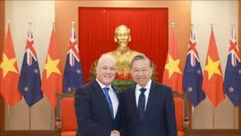 Tổng Bí thư Tô Lâm tiếp Thủ tướng New Zealand
