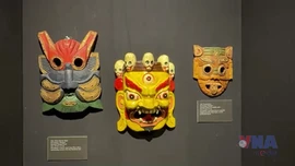 Ấn tượng triển lãm 'Mặt nạ trong sự giao thoa văn hóa châu Á'