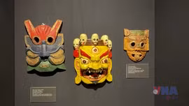 Ấn tượng triển lãm 'Mặt nạ trong sự giao thoa văn hóa châu Á'