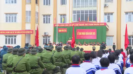 Bốn tỉnh trên địa bàn Quân khu 2 hoàn thành giao quân đợt 1