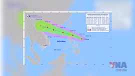 Tin bão gần Biển Đông - cơn bão Matmo