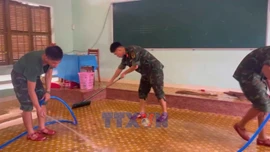 Học sinh nhiều nơi ở Khánh Hòa vẫn chưa thể trở lại trường học