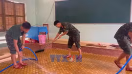 Học sinh nhiều nơi ở Khánh Hòa vẫn chưa thể trở lại trường học