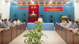 Công bố quyết định kiểm tra Ban Thường vụ Tỉnh ủy An Giang