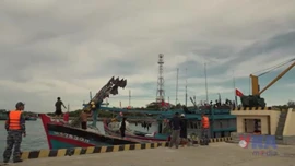 Tàu thuyền trên vùng biển Trường Sa vẫn an toàn