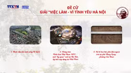 Đề cử giải Việc làm - Giải thưởng Bùi Xuân Phái - Vì tình yêu Hà Nội 2025