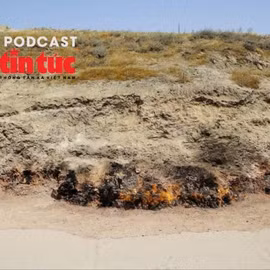 Góc lạ thế giới: Ngọn lửa cháy 4.000 năm không tắt bất chấp mưa gió, tuyết rơi 