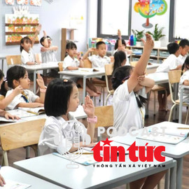 Nhịp sống học đường: Giúp học sinh lớp 1 tập trung 