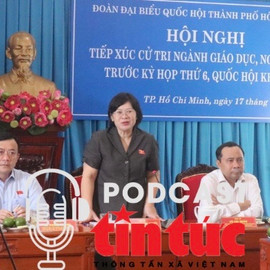 Cử tri TP Hồ Chí Minh kiến nghị nâng lương cho giáo viên, bác sĩ 
