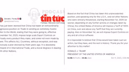 Tin nóng thế giới sáng 11/10/2025