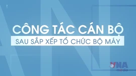 Công tác cán bộ sau tổ chức sắp xếp bộ máy