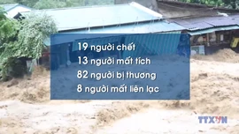 Nhiều địa phương thiệt hại nặng do bão số 10 và mưa lũ