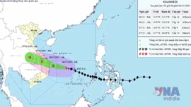 Cập nhật diễn biến bão số 13