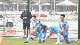 U23 Việt Nam tích cực tập luyện, sẵn sàng cho trận giao hữu với U23 Syria