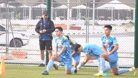 U23 Việt Nam tích cực tập luyện, sẵn sàng cho trận giao hữu với U23 Syria
