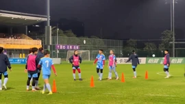 Đội tuyển nữ Việt Nam sẵn sàng cho trận giao hữu với Trung Quốc