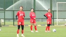 Đội tuyển nữ Việt Nam tích cực nâng cao thể lực
