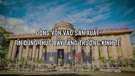 Dòng vốn vào sản xuất - Tín dụng thúc đẩy tăng trưởng kinh tế