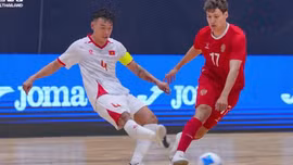 Tuyển futsal Việt Nam xuất sắc cầm hòa Nga ở giải giao hữu châu lục
