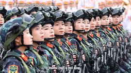 Một số hình ảnh tiêu biểu diễu binh, diễu hành 2/9