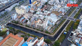 Kênh Hàng Bàng từng bước hoàn thiện diện mạo mới.