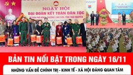 Bản tin trong nước ngày 16/11