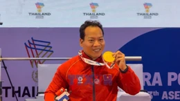 ASEAN Para Games 13: Đô cử Lê Văn Công giành huy chương vàng