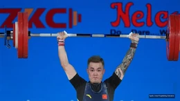 Đội tuyển cử tạ Việt Nam khởi đầu thuận lợi ở giải vô địch châu Á 2025