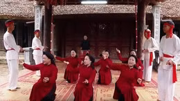 Rộn ràng làng Xoan cổ vào mùa Giỗ Tổ