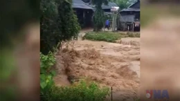 Mưa lớn gây sạt lở, ngập cục bộ tại khu vực miền núi Quảng Trị