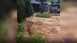 Mưa lớn gây sạt lở, ngập cục bộ tại khu vực miền núi Quảng Trị