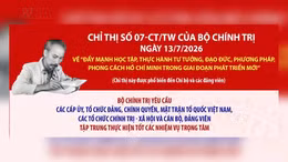 Học Bác mỗi ngày: Học tập và thực hành theo Bác là nhiệm vụ trọng yếu, thường xuyên