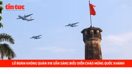 Cận cảnh máy bay, dàn khí tài hùng hậu trong ngày kỷ niệm 80 năm Quốc khánh