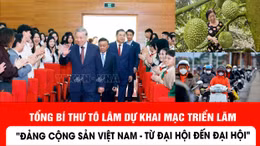 Tổng Bí thư Tô Lâm dự khai mạc triển lãm 'Đảng Cộng sản Việt Nam - Từ Đại hội đến Đại hội'