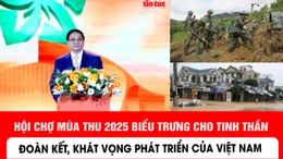 Hội chợ Mùa Thu 2025 biểu trưng cho tinh thần đoàn kết, khát vọng phát triển của Việt Nam
