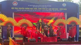 Sôi nổi Hội trại truyền thống học sinh, sinh viên TP Hồ Chí Minh