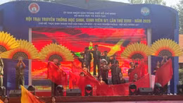 Sôi nổi Hội trại truyền thống học sinh, sinh viên TP Hồ Chí Minh