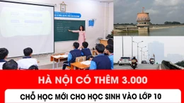 Hà Nội có thêm 3.000 chỗ học mới cho học sinh vào lớp 10