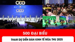 500 đại biểu dự Diễn đàn Kinh tế Mùa thu 2025 tại TP Hồ Chí Minh